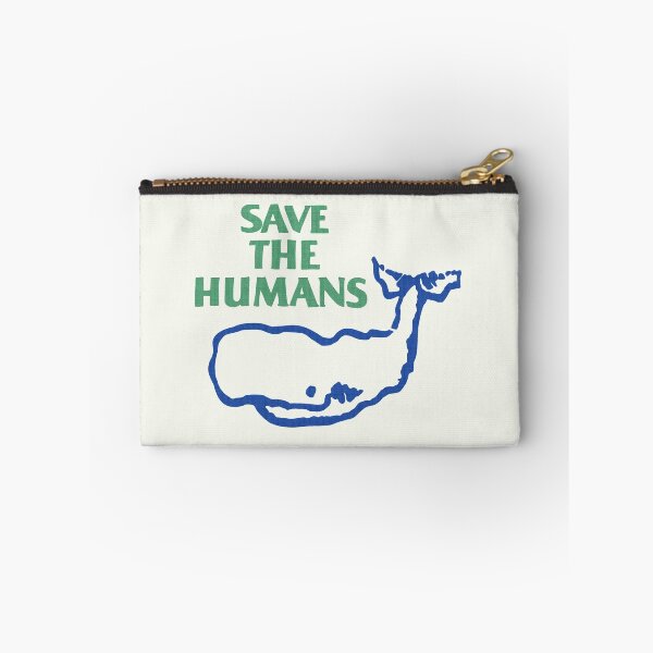 Item preview, Save The Humans Whale Quote Ecological Humor designed and sold by Ani.