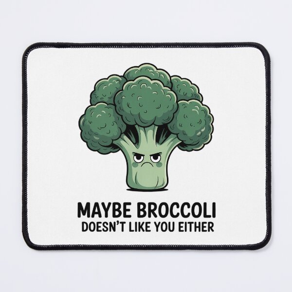Item preview, Maybe Broccoli Doesn't Like You Either Broccoli designed and sold by Moon-Ape.