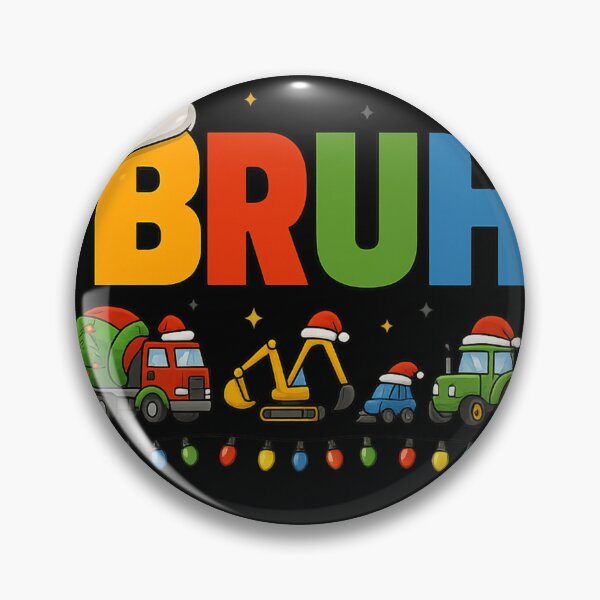 Artikelvorschau, BRUH Lustiges Weihnachtsshirt für Jungen mit Baustellenfahrzeugen und LKWs entworfen und verkauft von haitrieuic96.