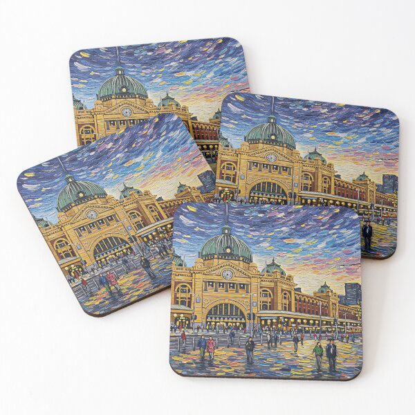 Item preview, Flinders Street Station Melbourne designed and sold by Pennello d'Oro.
