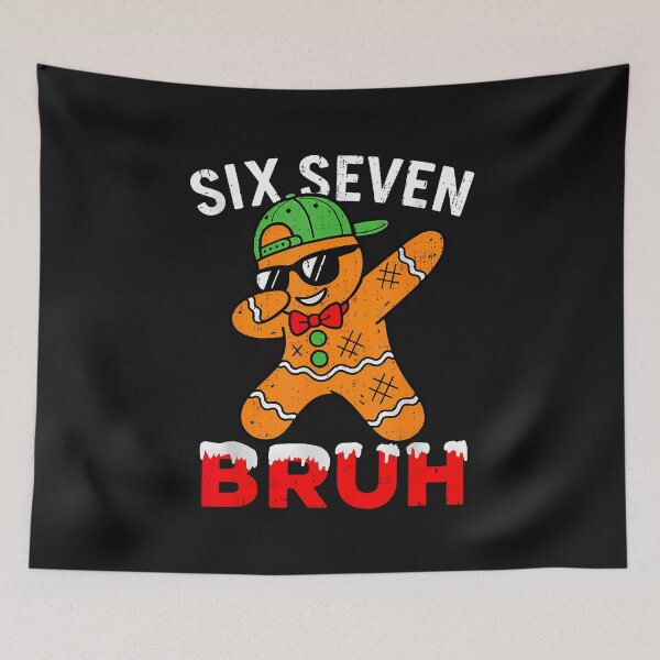 Item preview, 67 Meme Six Seven Bruh Dabbing Ginger Funny Christmas Meme designed and sold by TalalosART.