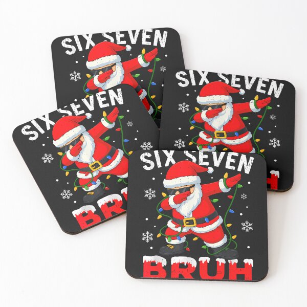 Item preview, 67 Meme Six Seven Bruh Dabbing Santa Funny Christmas Meme designed and sold by TalalosART.