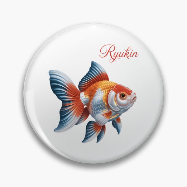 Item preview, Ryukin Fancy Goldfish Ornamental Aquarium Breeders Fish designed and sold by HellD3vil-Art.