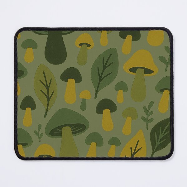 Item preview, Earthy Mushroom Pattern – Minimal Boho Forest and Botanical Design designed and sold by NoctaHike.