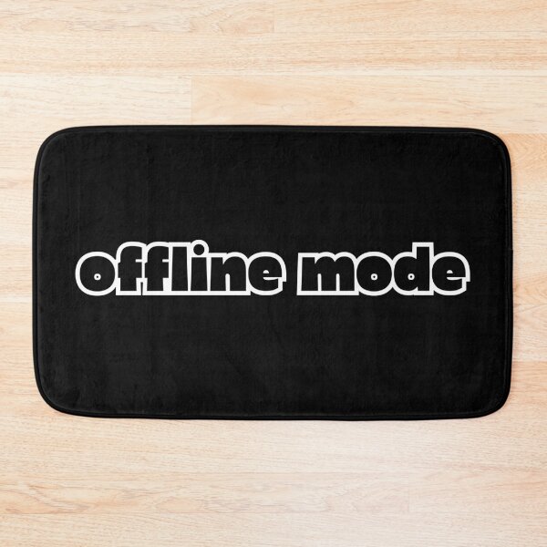 Item preview, Offline Mode – Minimalist Digital Detox Design designed and sold by Design Delinquent.