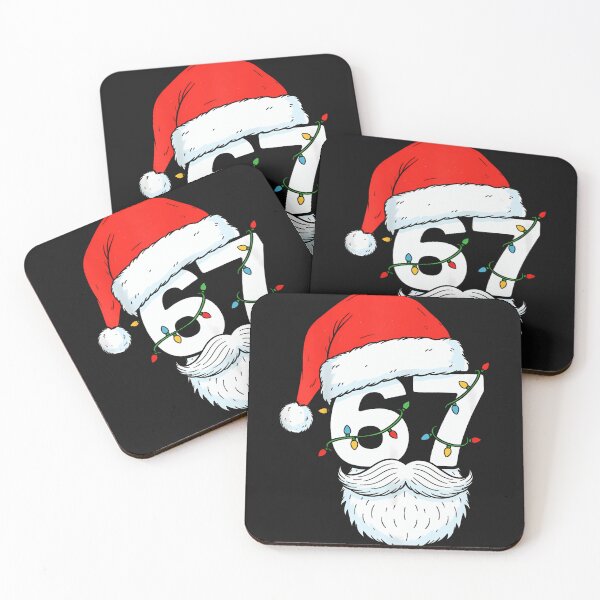 Item preview, Trending Six Seven Meme Christmas 67 Santa Face Men Boys designed and sold by TalalosART.