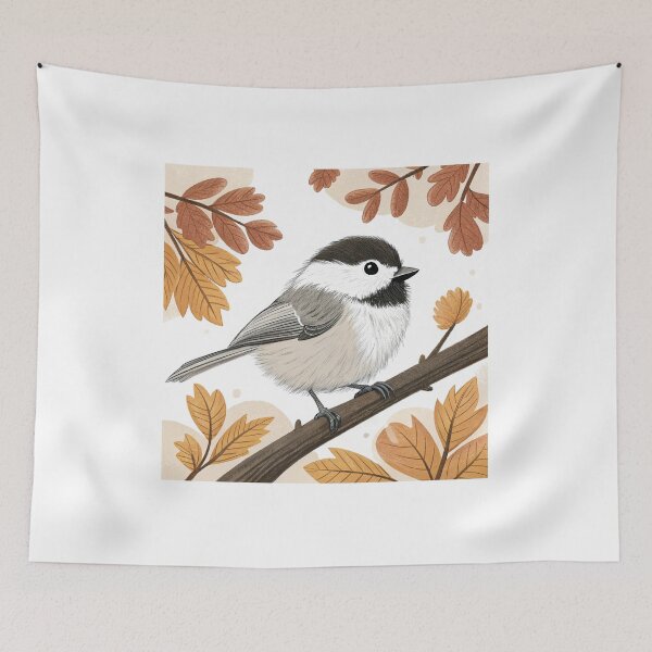 Item preview, AMERICAN CHIKADEE designed and sold by Fabrifrank.