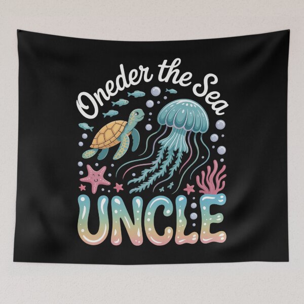 Item preview, Mens Under Sea Uncle Birthday Girl Boy Matching Family designed and sold by Moon-Ape.