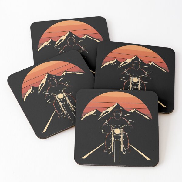 Item preview, Motorcycle on Winding Mountain Road – Adventure Biker Design designed and sold by MotoRebel.