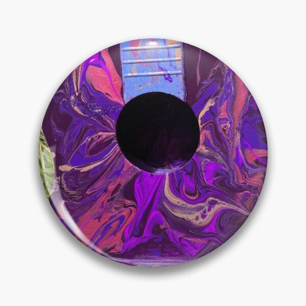 Item preview, Painted guitar designed and sold by Margaret Watkins.