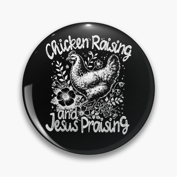 Item preview, Chicken Raising & Jesus Praising designed and sold by Zacharieello.