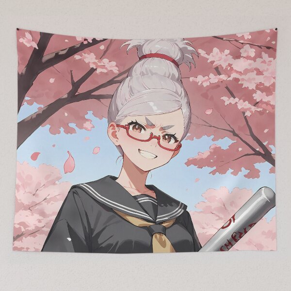 Item preview, Anime Seiko Ayase Dandadan Sakura Sailor Bat Confidence designed and sold by HumbertoValveno.