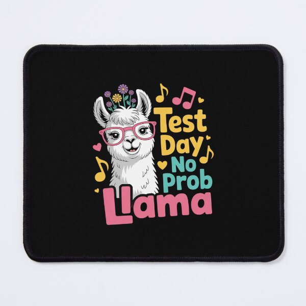 Item preview, Test Day No Prob-llama Llama Teacher Testing Day designed and sold by MicanCuteStore.