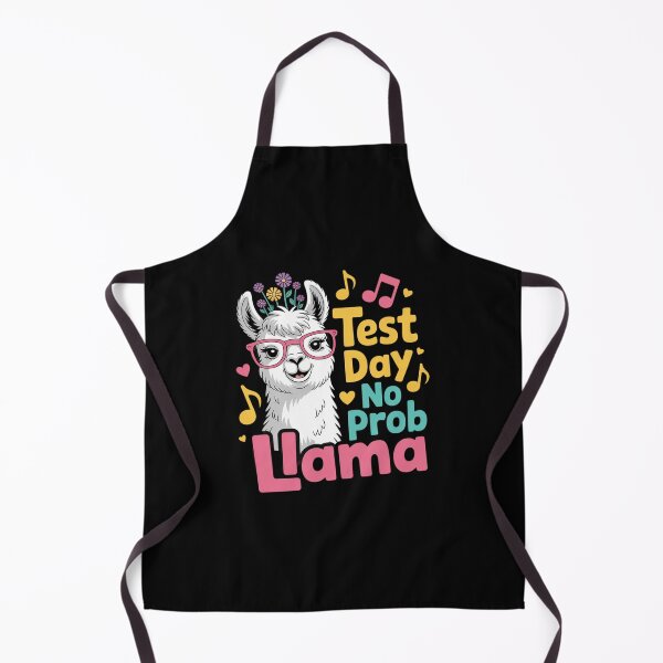 Item preview, Test Day No Prob-llama Llama Teacher Testing Day  designed and sold by MicanCuteStore.