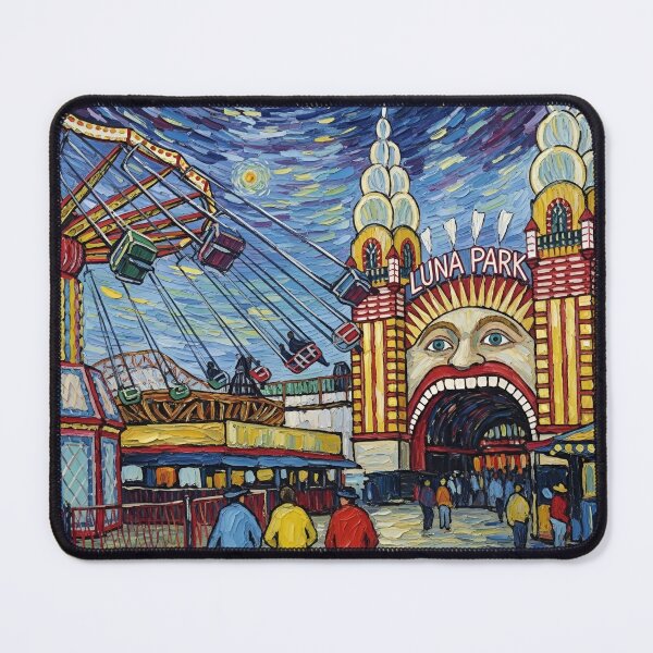 Item preview, Luna Park, St Kilda designed and sold by Pennello d'Oro.