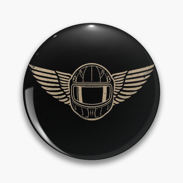 Item preview, Vintage Motorcycle Helmet Patch – Retro Biker Emblem Design designed and sold by MotoRebel.