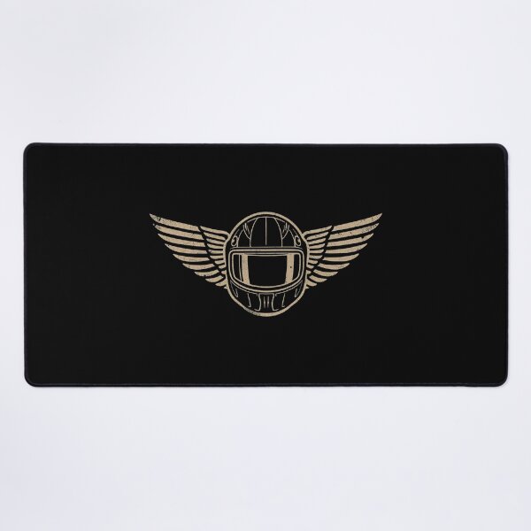 Item preview, Vintage Motorcycle Helmet Patch – Retro Biker Emblem Design designed and sold by MotoRebel.
