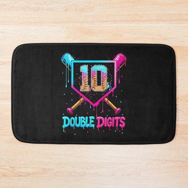 Item preview, Baseball Drip 10Th Birthday Boy Double Digits Ice Cream Drip designed and sold by diyoor.