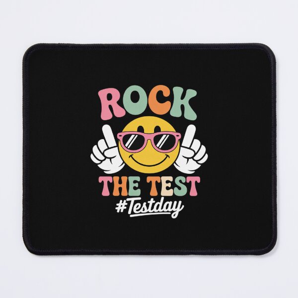 Item preview, Test Day Rock The Test Motivational Teacher Testing Day1  designed and sold by MicanCuteStore.