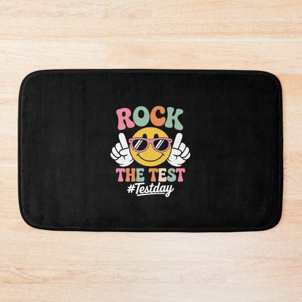 Item preview, Test Day Rock The Test Motivational Teacher Testing Day1  designed and sold by MicanCuteStore.