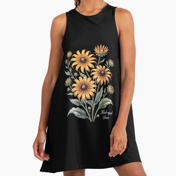 black eyed susan dress 100% Cotton White Stripe Mini T-Shirt Dress - All Dresses