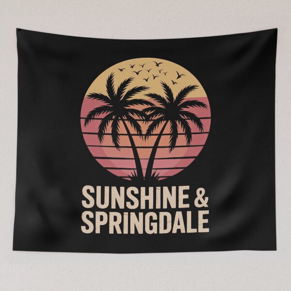 Item preview, Sunshine and Springdale Arkansas designed and sold by HellD3vil-Art.