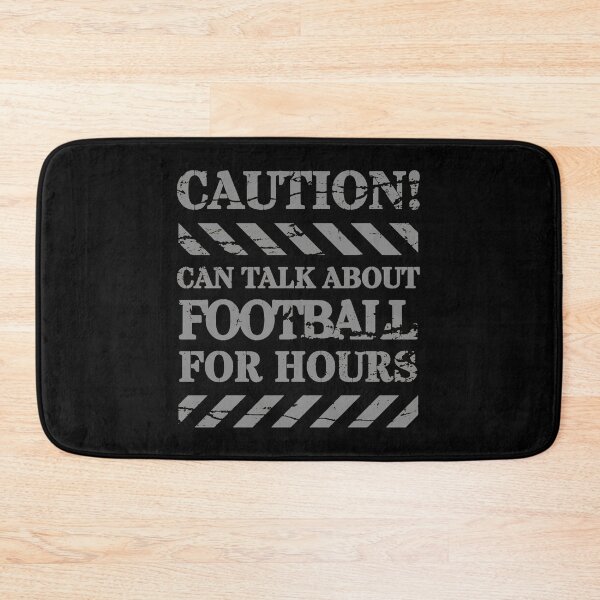 Item preview, Caution can talk about football grey 2 designed and sold by VRedBaller.