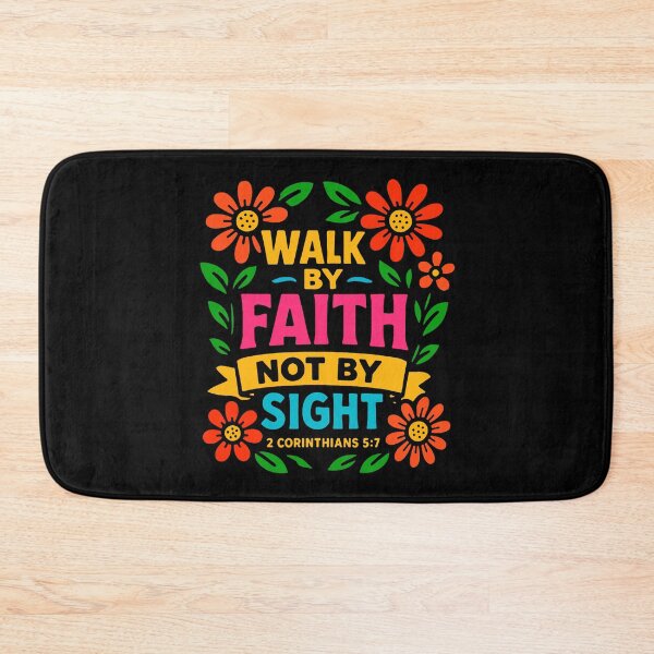 Item preview, 2 Corinthians 5:7 Walk By Faith Not By Sight designed and sold by plushism.