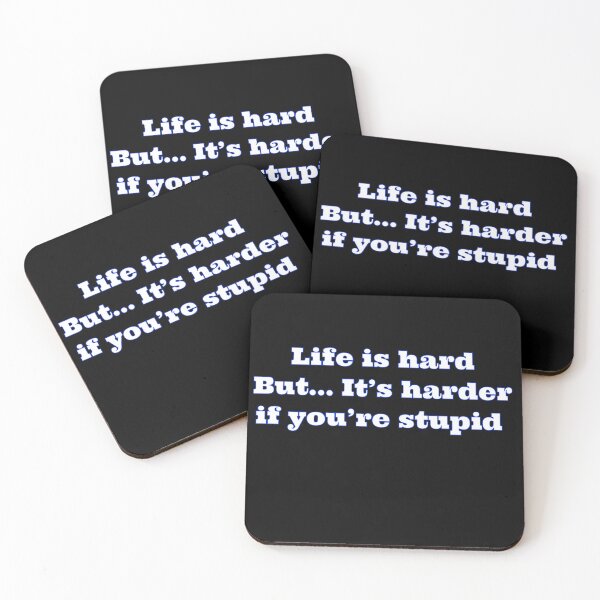 Item preview, Life is hard designed and sold by Snookie420.