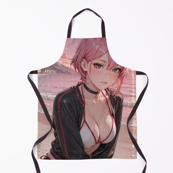 Item preview, Aira Shiratori Pensive Sunset Beach Vibe Dandadan designed and sold by HumbertoValveno.