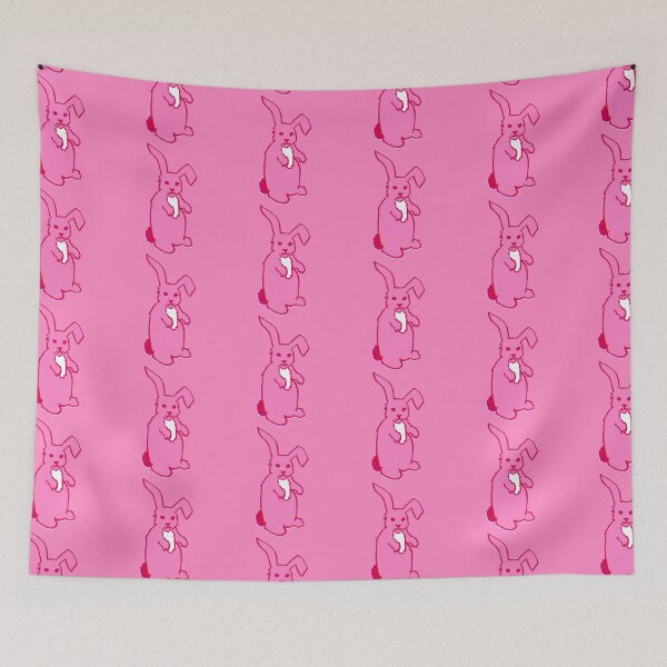 Item preview, Pink Aesthetic Rabbit Animal Illustration Alternative Art designed and sold by Ani.