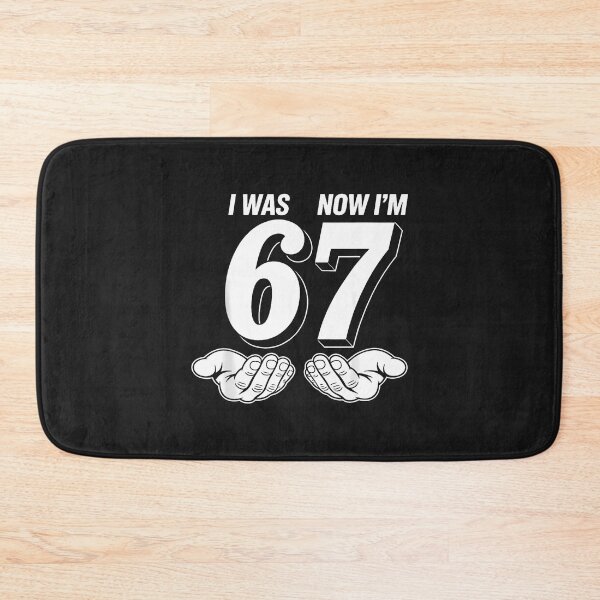 Item preview, I Was 6 Now I'M 7 Year Old Birthday Six Seven 67 Kids designed and sold by diyoor.