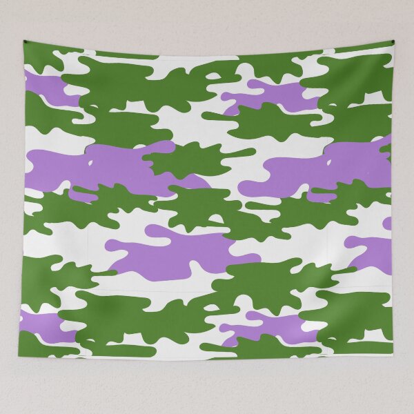 Item preview, Genderqueer camo 2 designed and sold by Chasing Autumns.