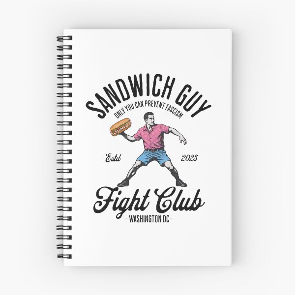 Item preview, Sandwich Guy Fight Club The Sandwich Guy Free DC Sandwich Guy Only You Can Prevent Fascism designed and sold by peggycantu.