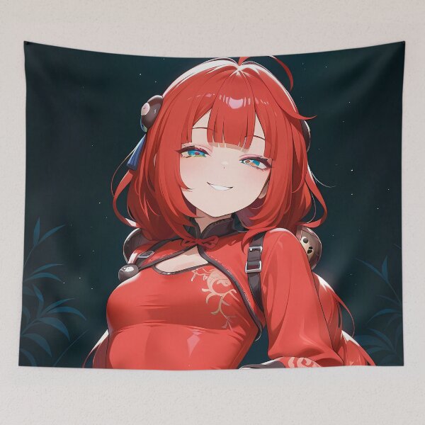 Item preview, Ukinami Yuzuha Zenless Zone Zero Bold Cheongsam Anime Girl designed and sold by HumbertoValveno.