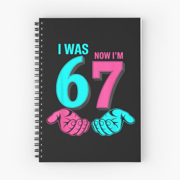 Item preview, I Was 6 Now I'M 7 Year Old Birthday Six Seven 67 Kids designed and sold by diyoor.
