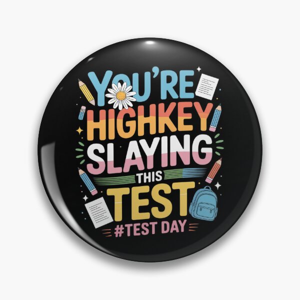 Item preview, Test Day You're Highkey Slaying This Test Teacher4  designed and sold by MicanCuteStore.