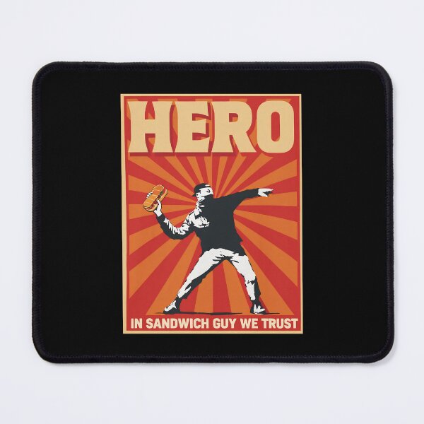 Item preview, Sandwich Guy The Sandwich Thrower Washington DC Sandwich Hero Resist Protest Memes designed and sold by peggycantu.
