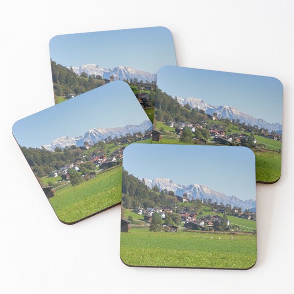 Item preview, View of the northern chain of the Karwendel mountains, Neustift in the Stubai Valley designed and sold by Torsten  Krüger.