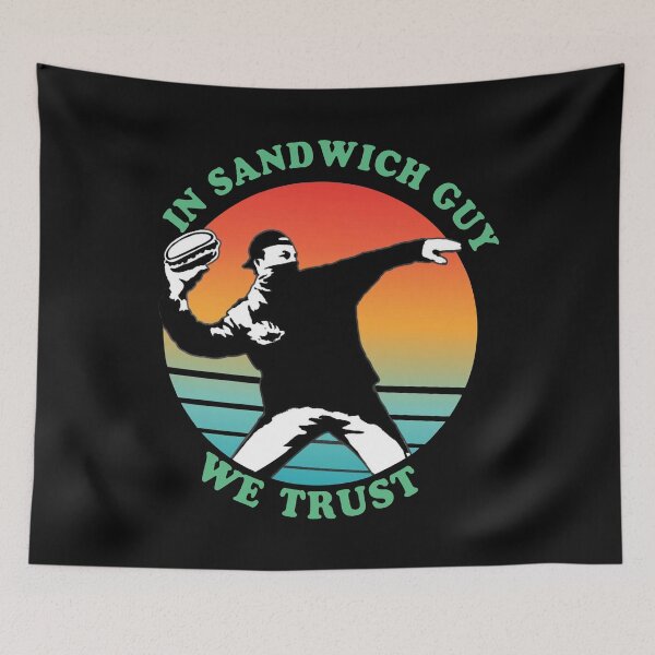 Item preview, Sandwich Throw In Sandwich Guy We Trust Funny Political Protest designed and sold by peggycantu.