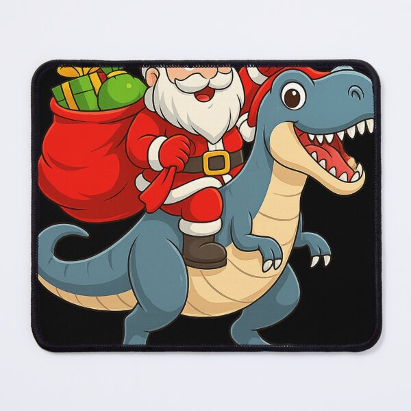 Item preview, Santa Riding T-Rex Dinosaur Funny Christmas Boys Gift designed and sold by haitrieuic96.
