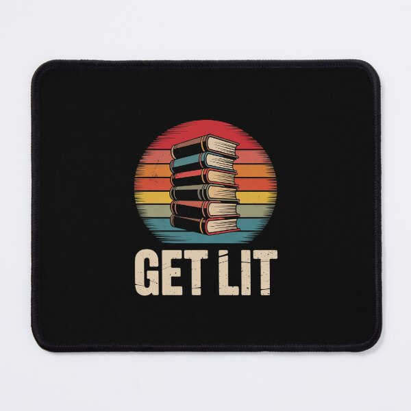 Item preview, Get Lit With Books Book Reading Lover  designed and sold by MicanCuteStore.