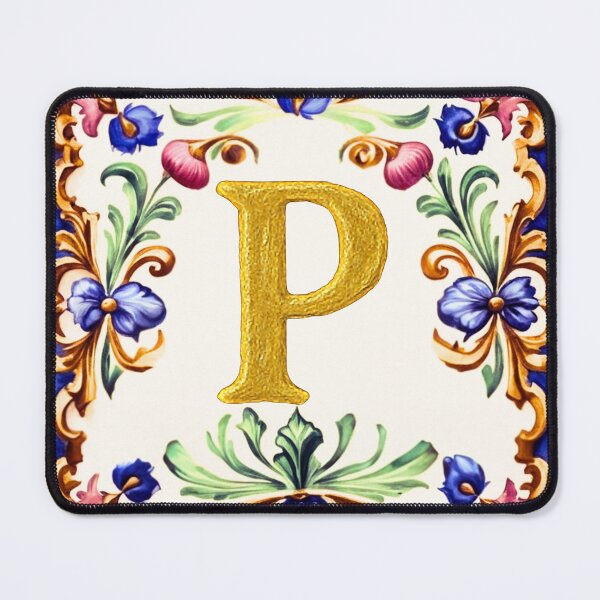 Item preview, Golden Alphabet – Letter P designed and sold by Kiki-Hes.