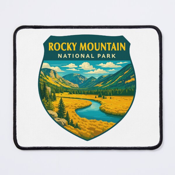 Item preview, Rocky Mountain National Park Colorado Sticker designed and sold by Ismeal Von.
