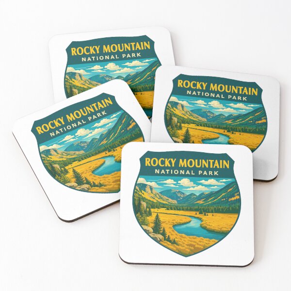 Item preview, Rocky Mountain National Park Colorado Sticker designed and sold by Ismeal Von.