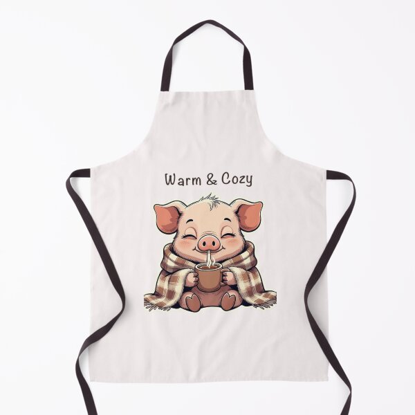 Item preview, Warm & Cozy – Piglet Winter Tee designed and sold by EcoArtTees.