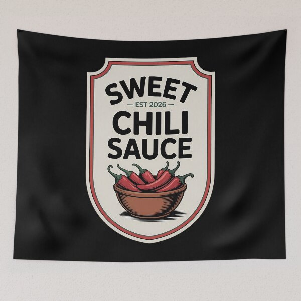 Item preview, Sweet Chili Sauce Condiment Spice Party Matching designed and sold by HellD3vil-Art.