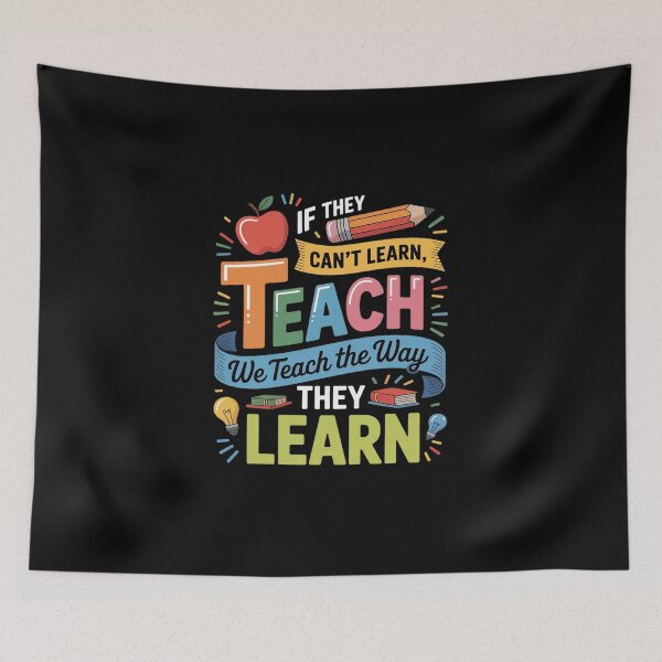 Item preview, We Teach The Way They Learn SPED Special Education Teacher  designed and sold by MicanCuteStore.