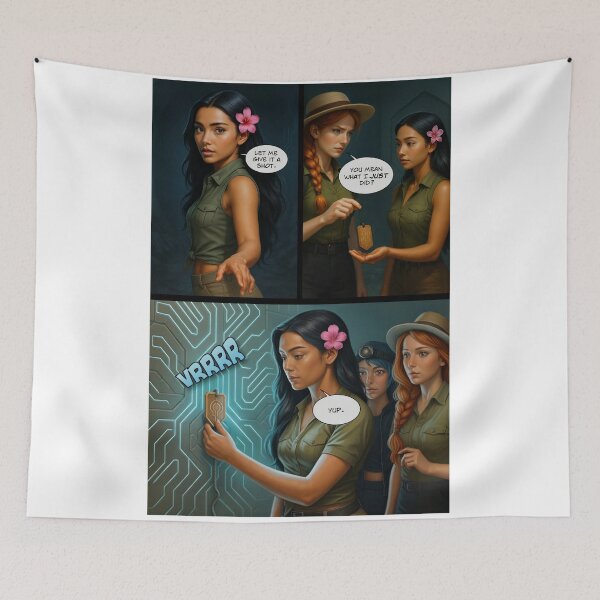 Item preview, Hidden Signals 1.8.15 - Rowan Shanti Cipher retry designed and sold by CathryneDelamort.