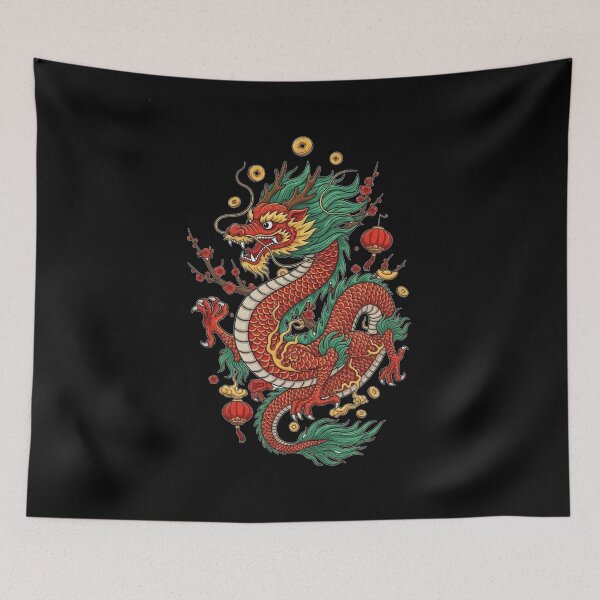 Item preview, Auspicious Dragon of Fortune designed and sold by ZodiacWonders.